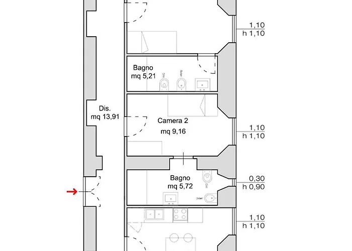 Sweet House Via Dei Gracchi Рим